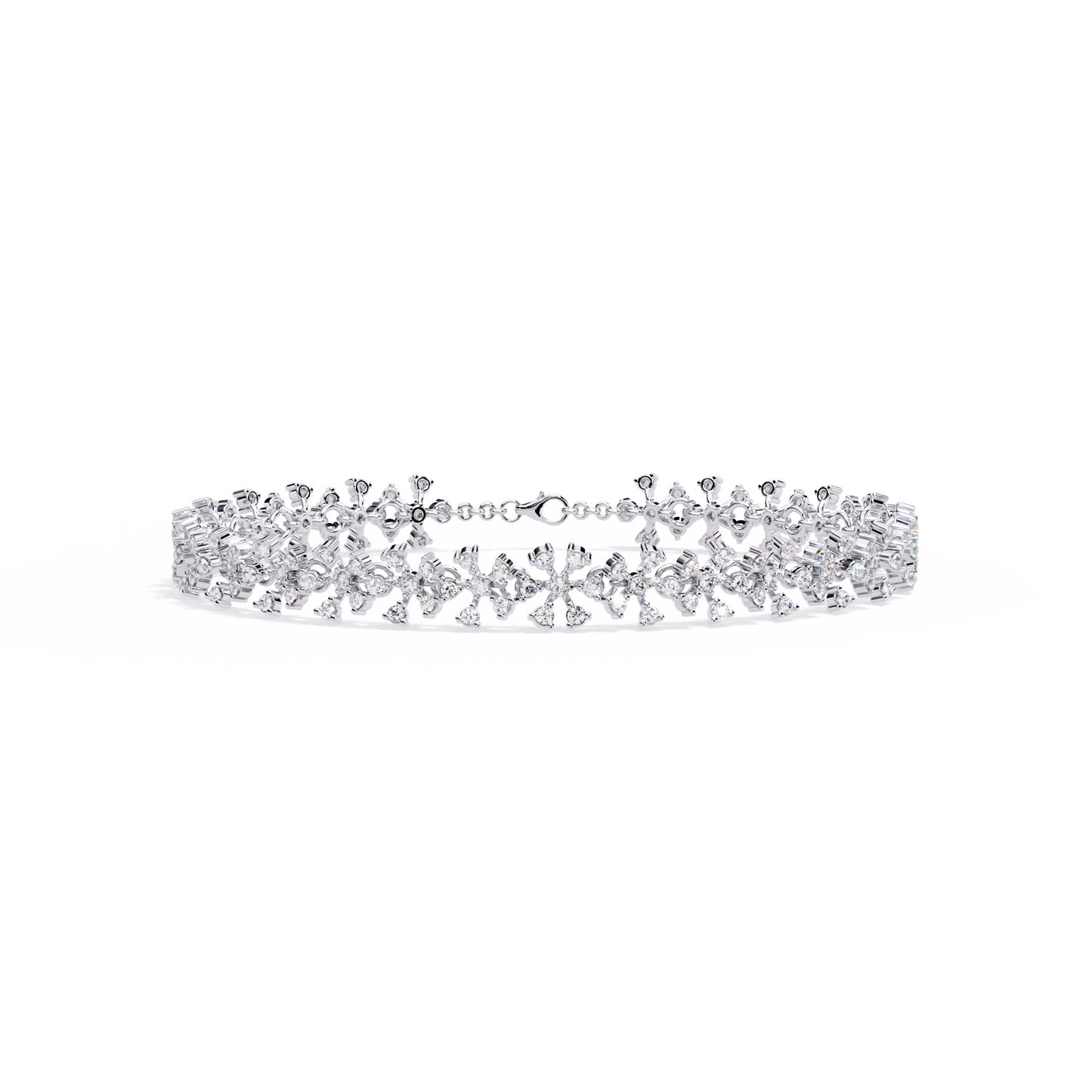 Mackenzie - 1.584ct TW Lab-Grown Diamond Bracelet in Prong Setting