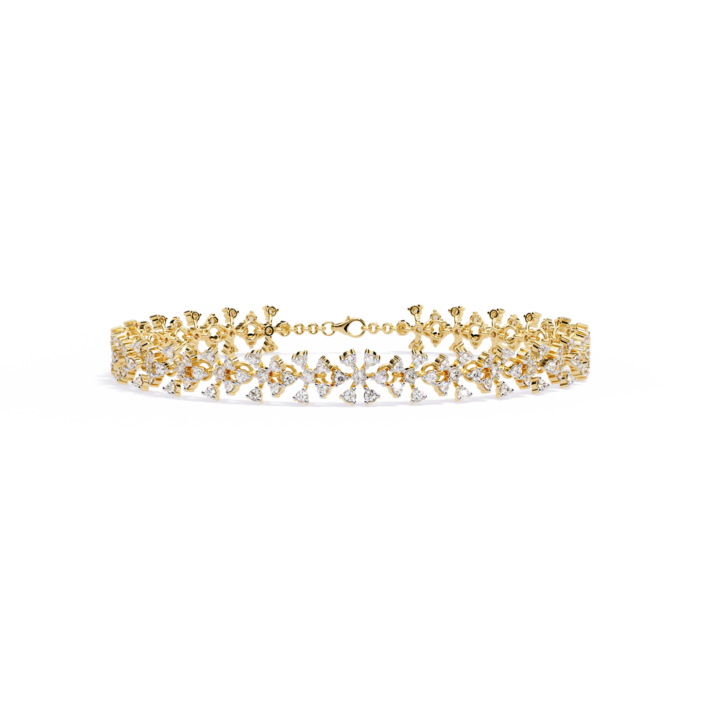Mackenzie - 1.584ct TW Lab-Grown Diamond Bracelet in Prong Setting