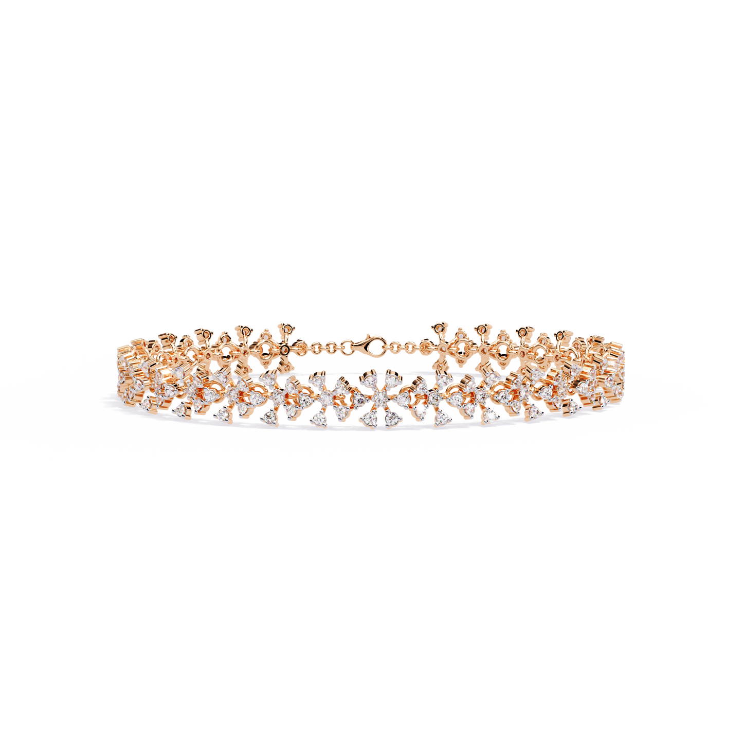 Mackenzie - 1.584ct TW Lab-Grown Diamond Bracelet in Prong Setting