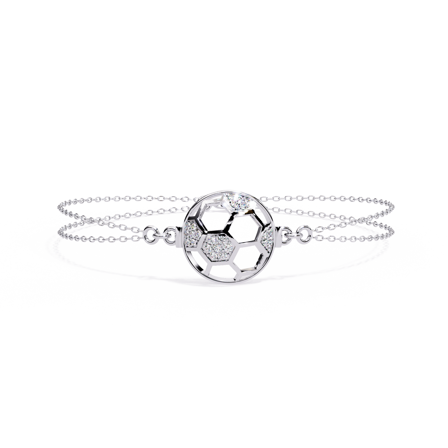 Genevieve - 0.196ct TW Lab-Grown Diamond Bracelet in Prong Setting