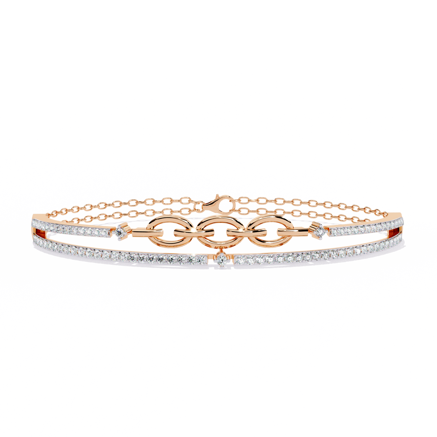 Reese - 0.856ct TW Lab-Grown Diamond Bracelet