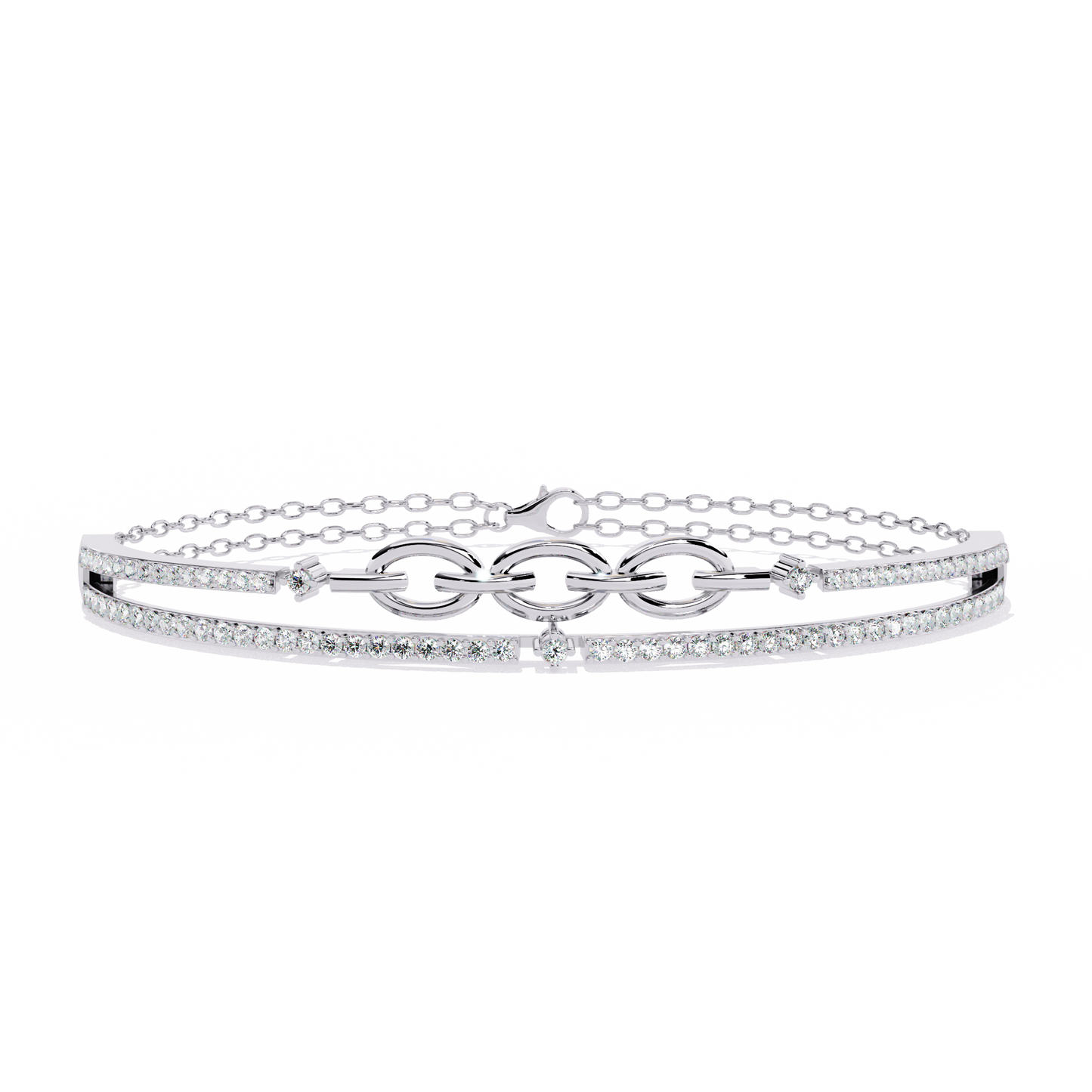 Reese - 0.856ct TW Lab-Grown Diamond Bracelet