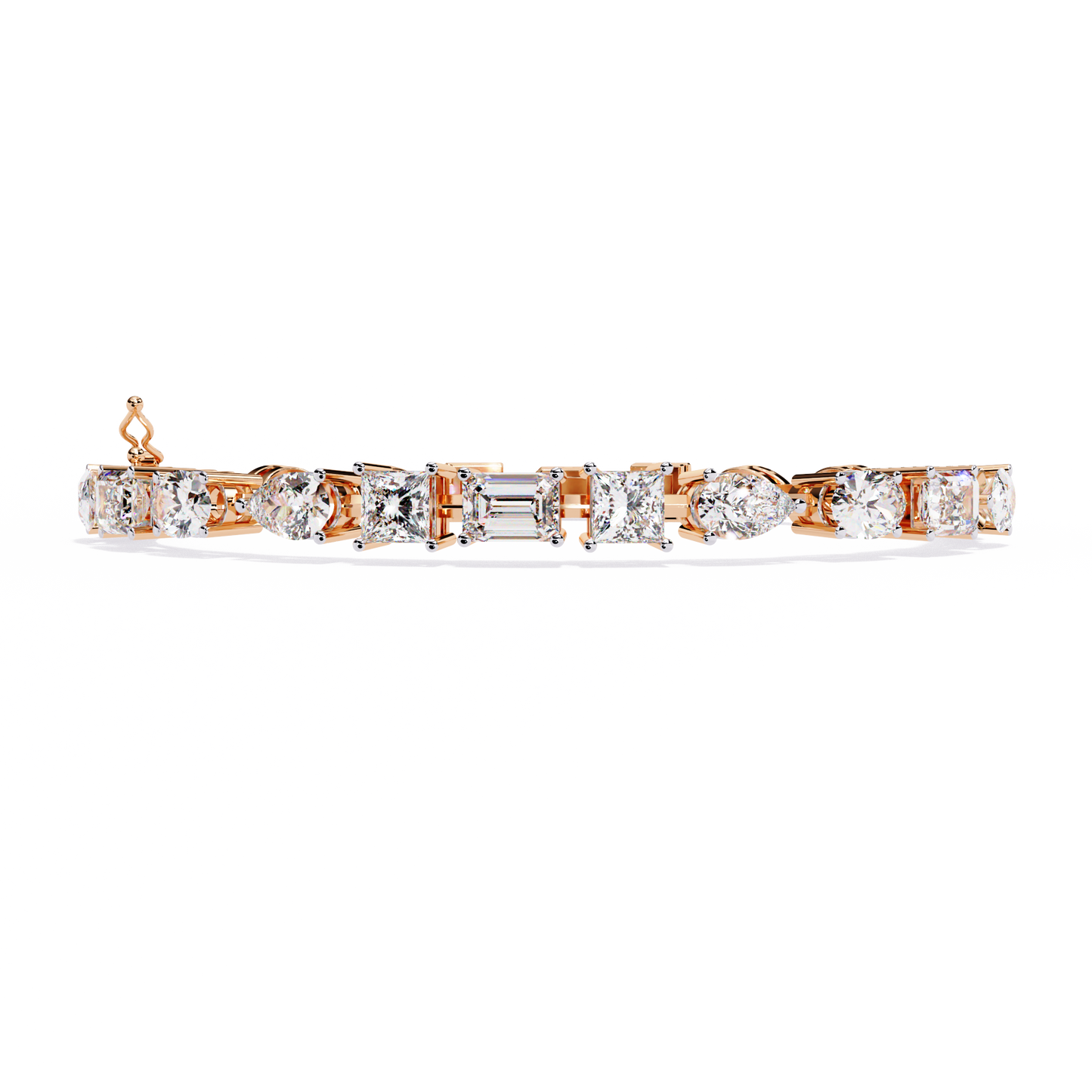 Ximena - 13.84ct TW Lab-Grown Diamond Tennis Bracelet