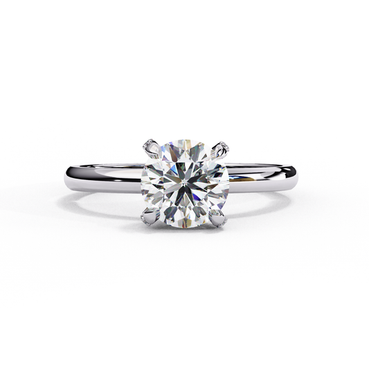 Clara - 1.15ct Round-Cut Solitaire Engagement Ring